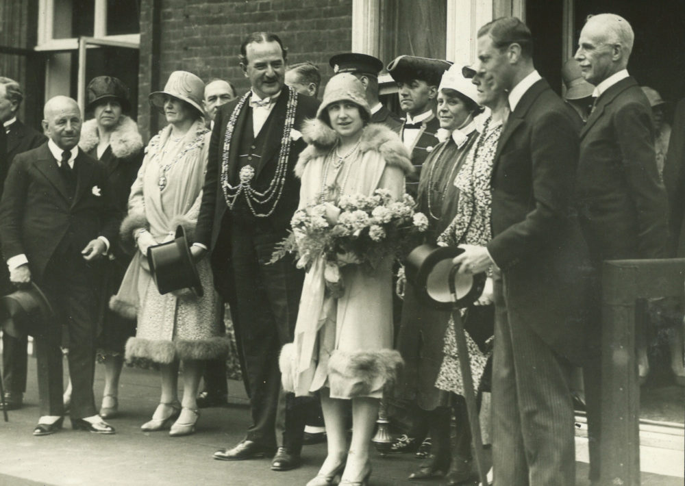 A Royal visit, 1920s